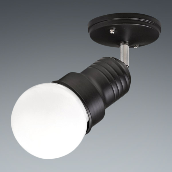 LED 첼린저 직부등 블랙 E26 / 인테리어조명 카페조명