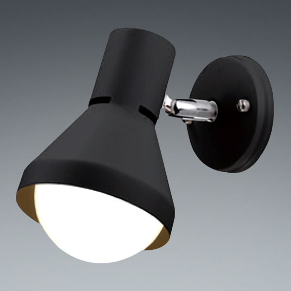 LED 뉴 나팔 직부등 블랙 E26 / 인테리어조명 카페조명
